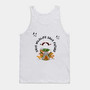 Save Wildlife Save Future Tank Top